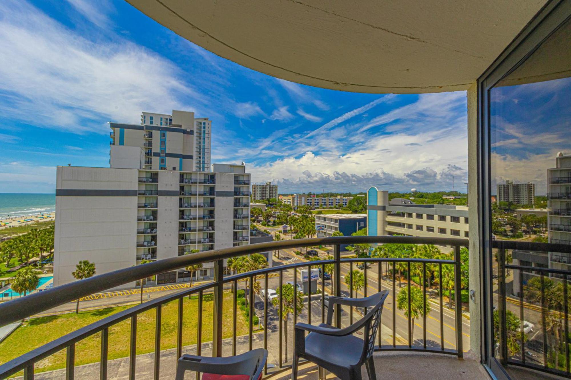 Ocean View Double Suite! Sleeps 4 Meridian Plaza 705 Миртл-Бич Экстерьер фото