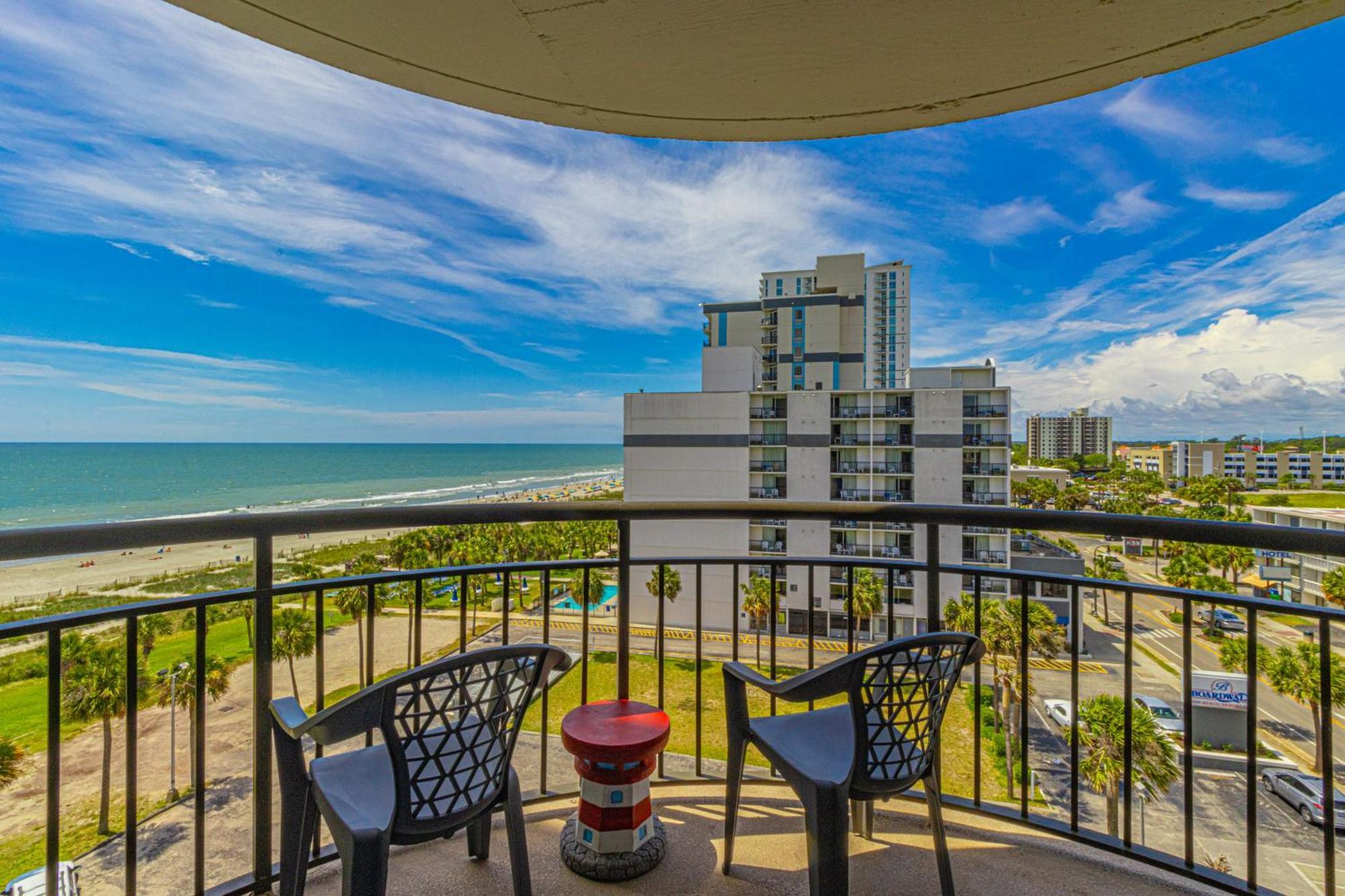 Ocean View Double Suite! Sleeps 4 Meridian Plaza 705 Миртл-Бич Экстерьер фото