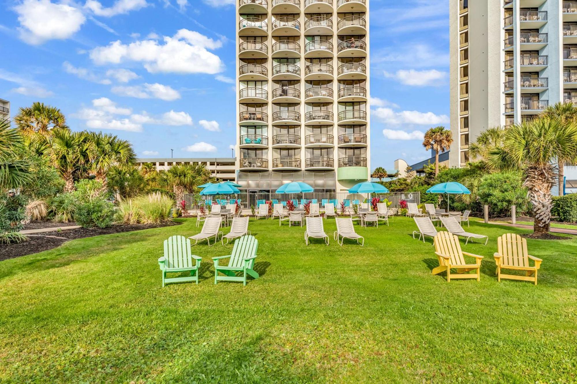 Ocean View Double Suite! Sleeps 4 Meridian Plaza 705 Миртл-Бич Экстерьер фото