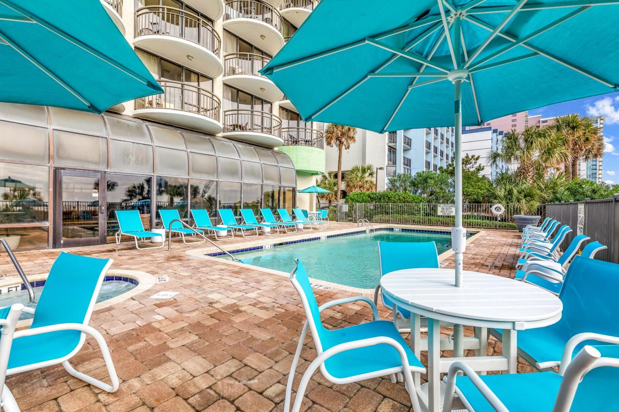 Ocean View Double Suite! Sleeps 4 Meridian Plaza 705 Миртл-Бич Экстерьер фото