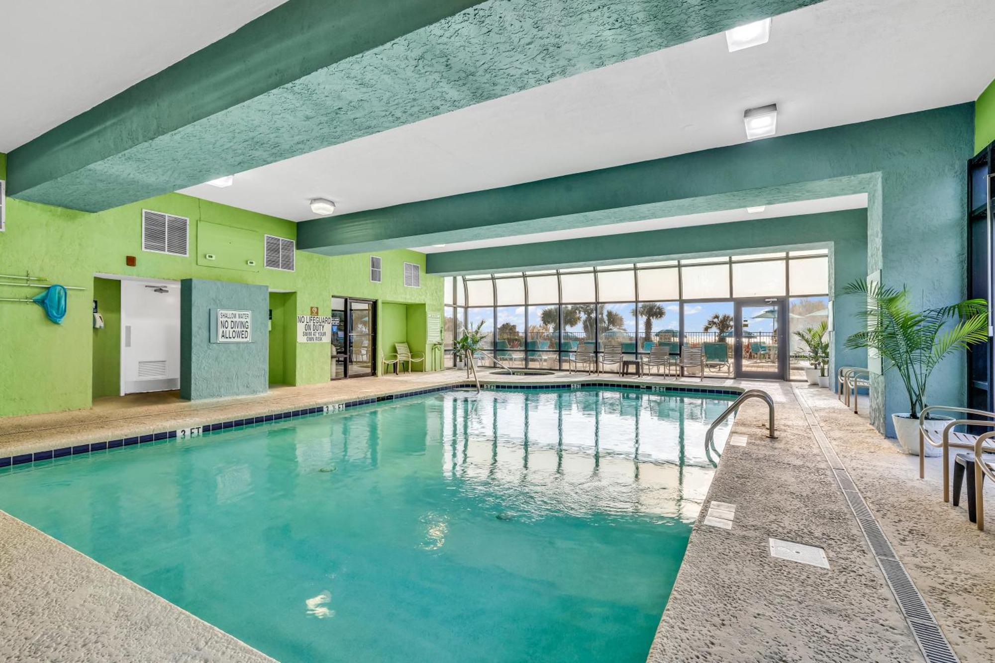 Ocean View Double Suite! Sleeps 4 Meridian Plaza 705 Миртл-Бич Экстерьер фото