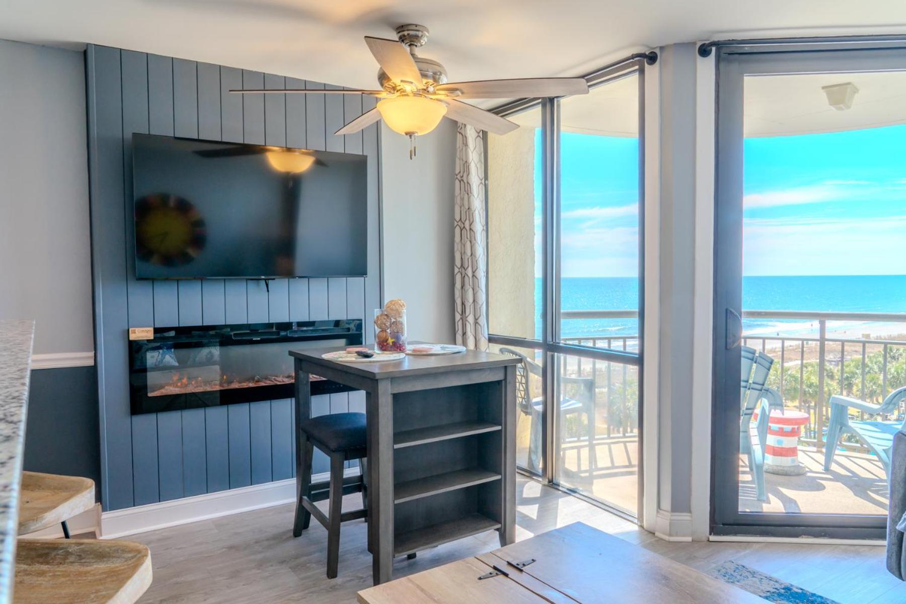 Ocean View Double Suite! Sleeps 4 Meridian Plaza 705 Миртл-Бич Экстерьер фото